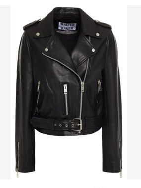 Walter Baker Kelsey Leather Moto Jacket